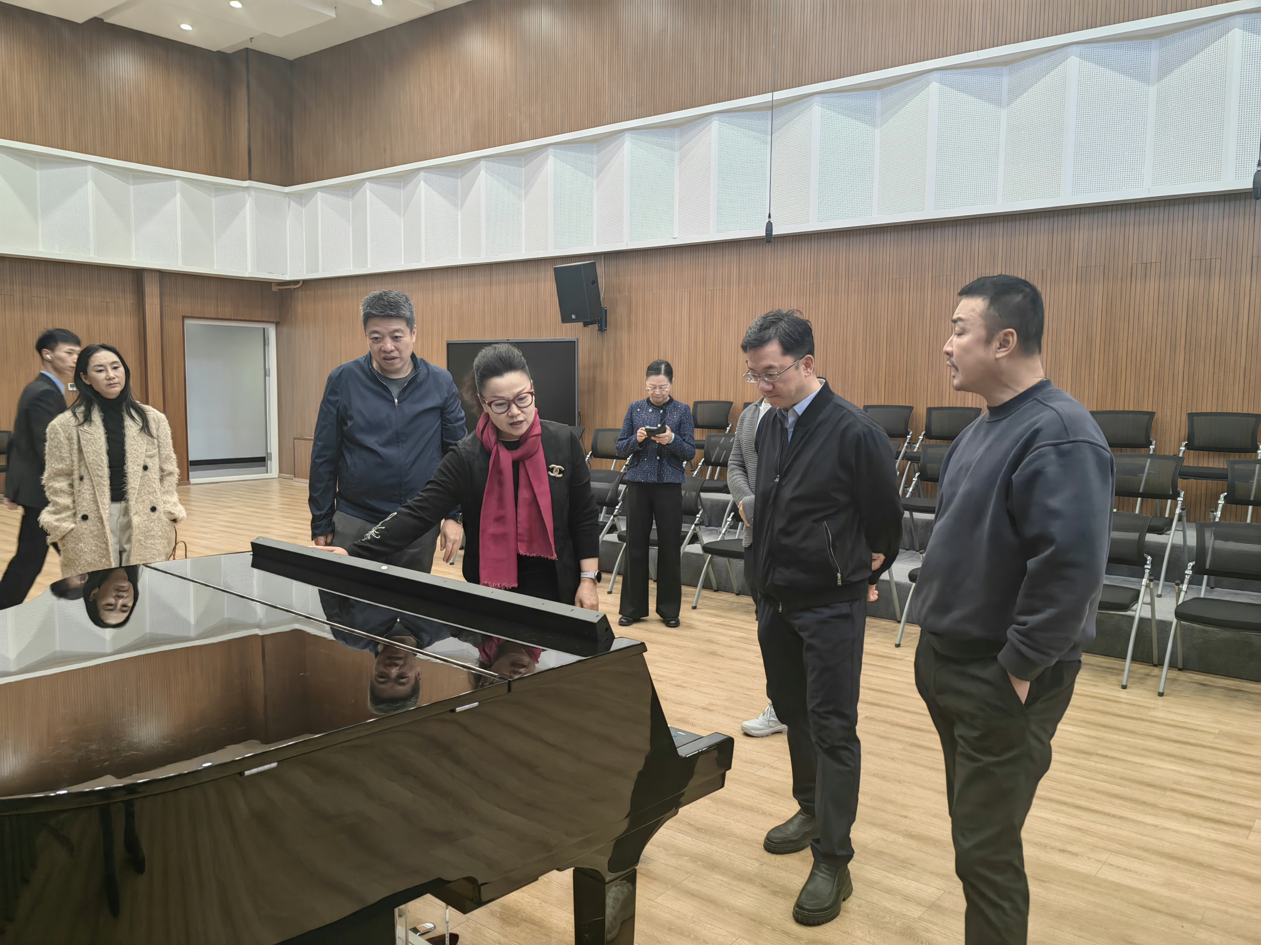 延庆区副区长张鹏带队赴市文化馆调研交流